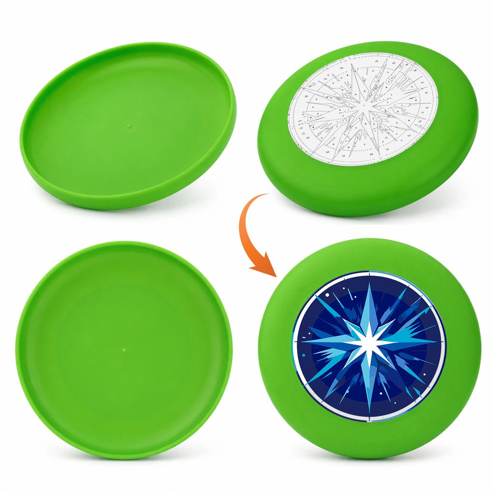 Paint by Numbers - Frisbee | Blue Compass Star