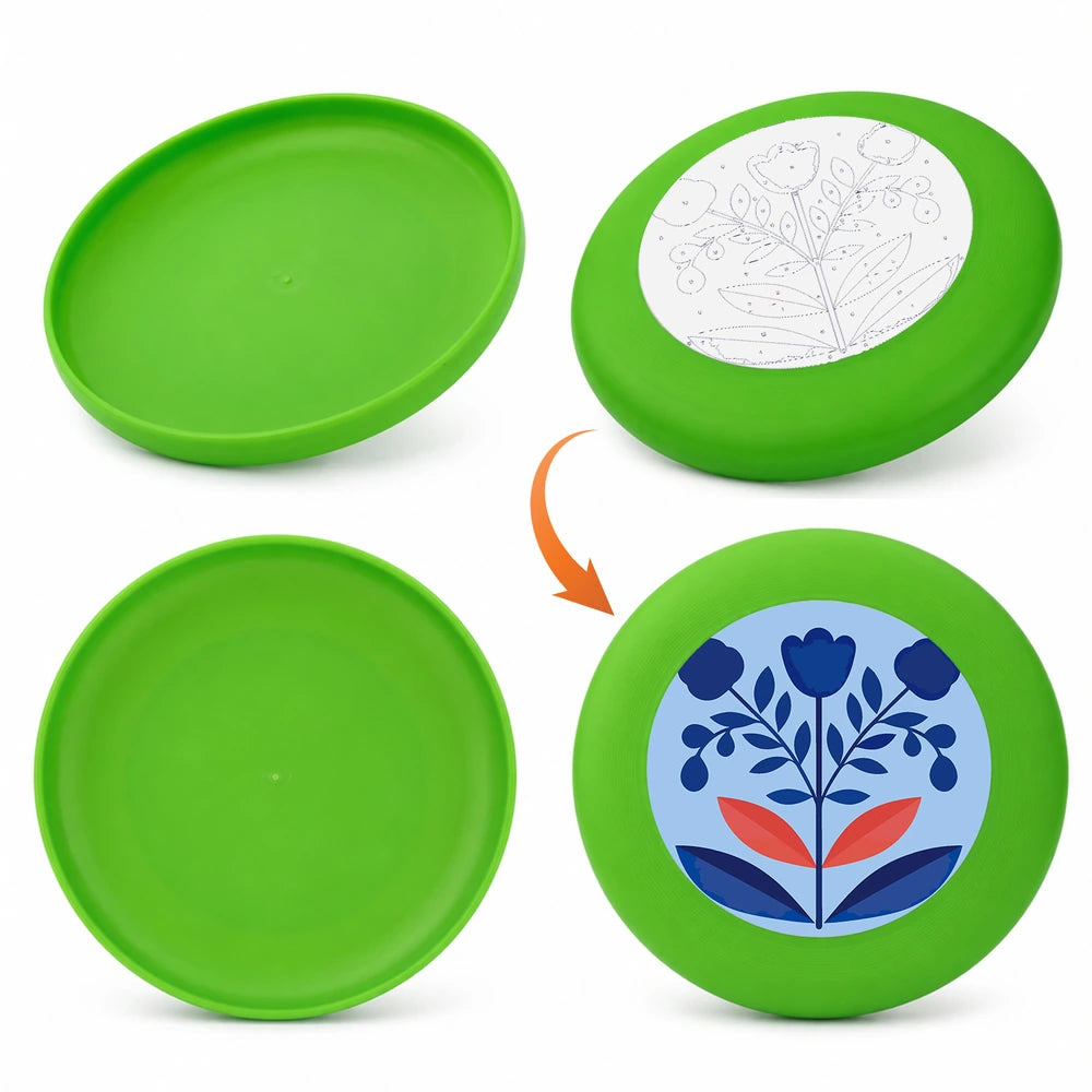 
Paint by Numbers - Frisbee | Blue Folk Flowers