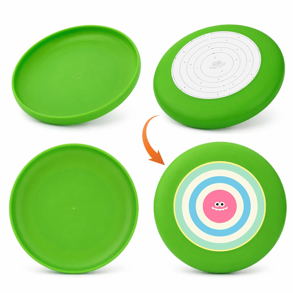 Paint by Numbers - Frisbee | Bullseye Face in Pink