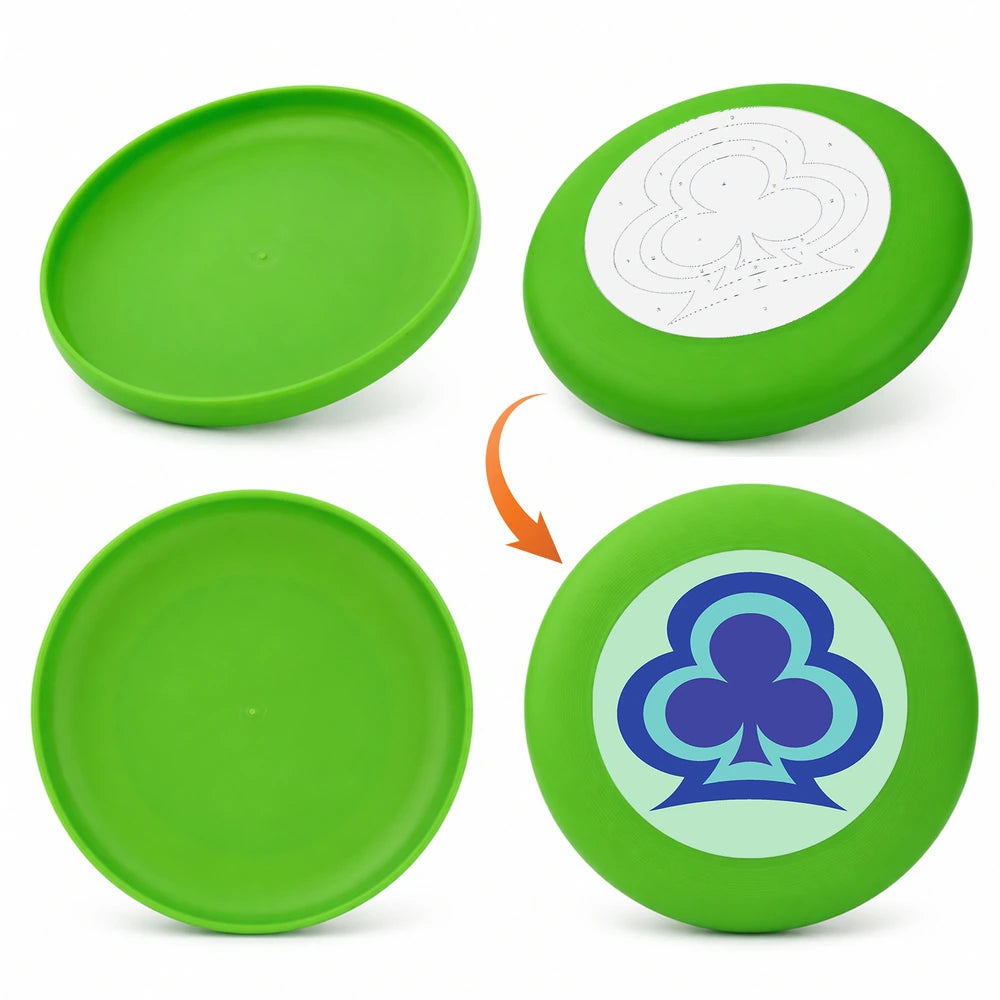 
Paint by Numbers - Frisbee | Clover Symbol