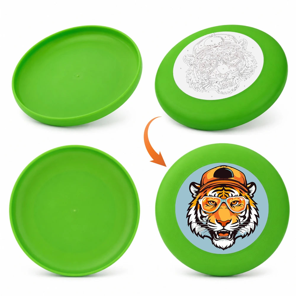 Paint by Numbers - Frisbee | Cool Tiger in a Cap