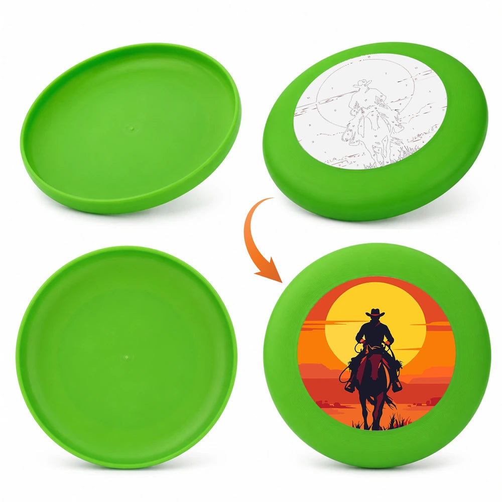 
Paint by Numbers - Frisbee | Cowboy at Sunset