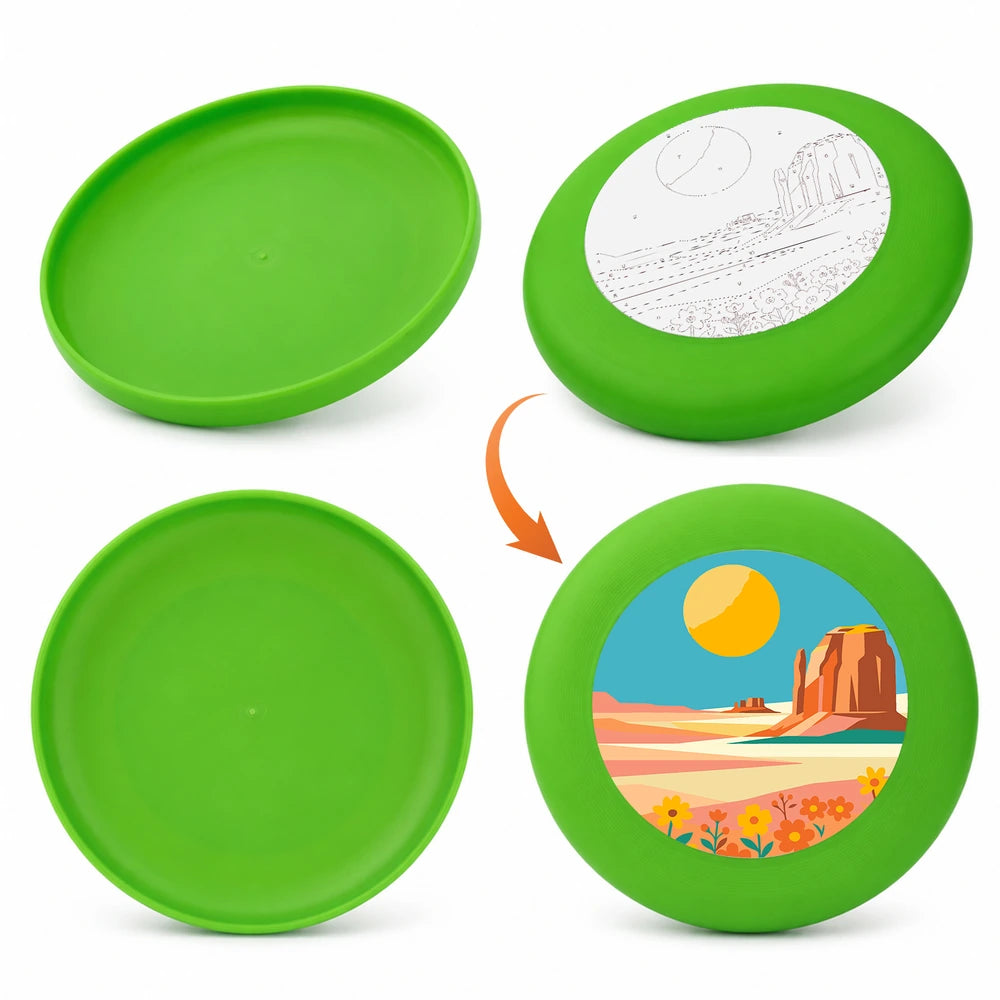 Paint by Numbers - Frisbee | Desert Mesa