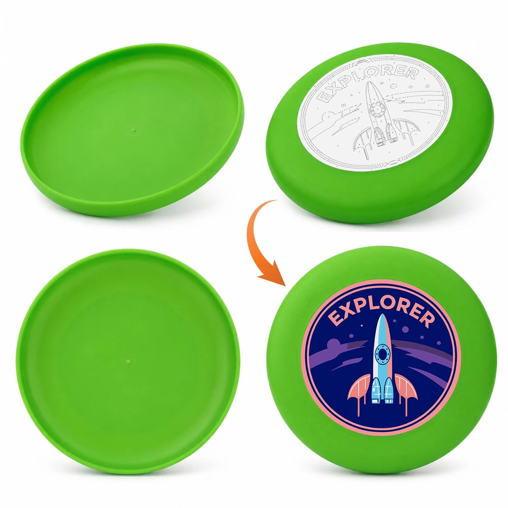 Paint by Numbers - Frisbee | Explorer Rocket Badge