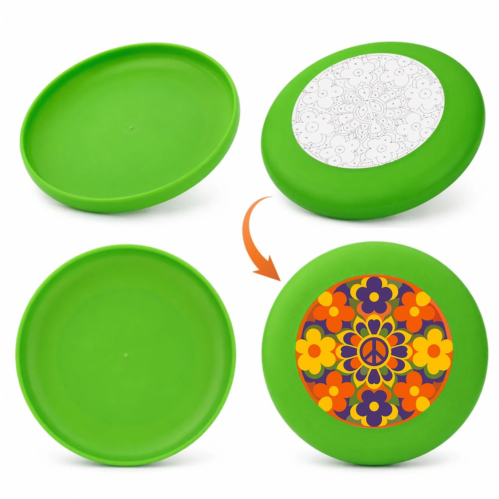 Paint by Numbers - Frisbee | Flower Power Mandala