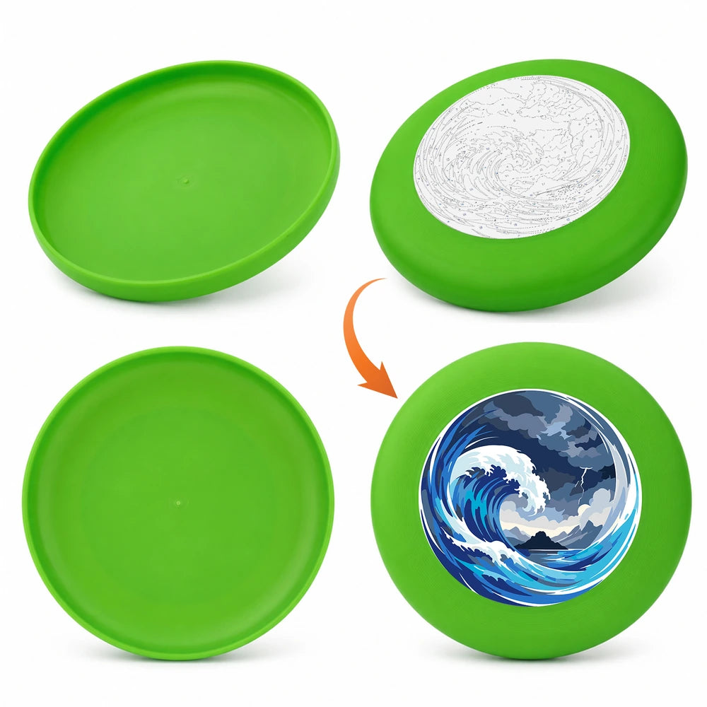 Paint by Numbers - Frisbee | Great Blue Wave