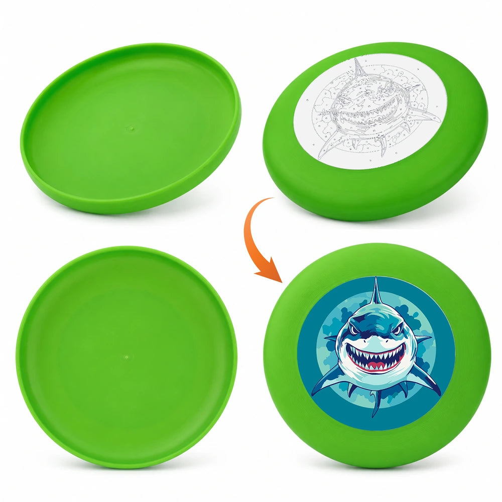 Paint by Numbers - Frisbee | Great White Shark