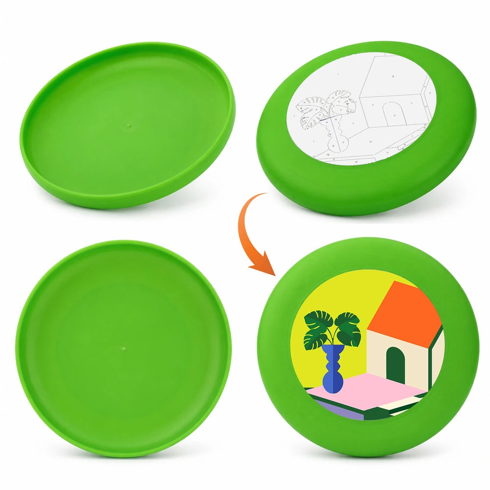 Paint by Numbers - Frisbee | House with a Plant
