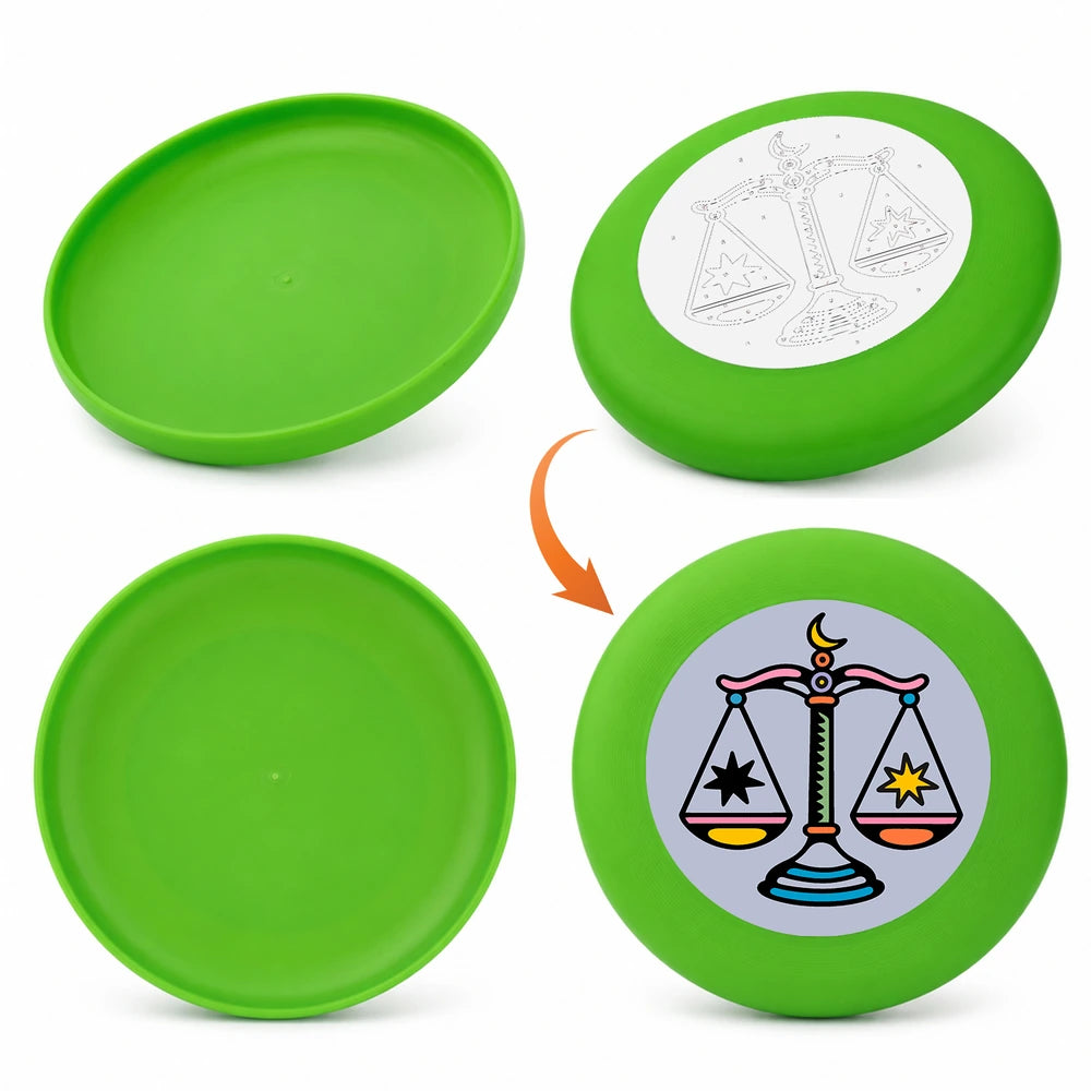 Paint by Numbers - Frisbee | Libra Scales Sign