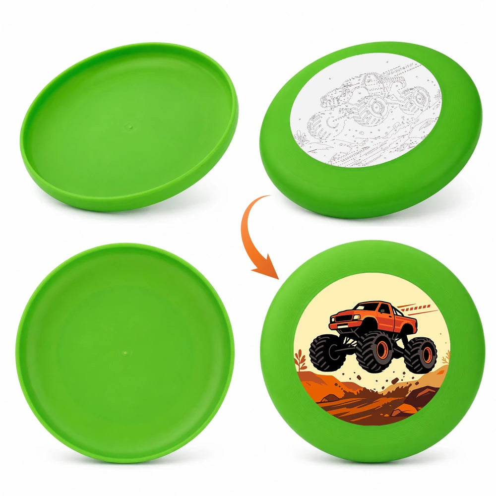 Paint by Numbers - Frisbee | Monster Truck