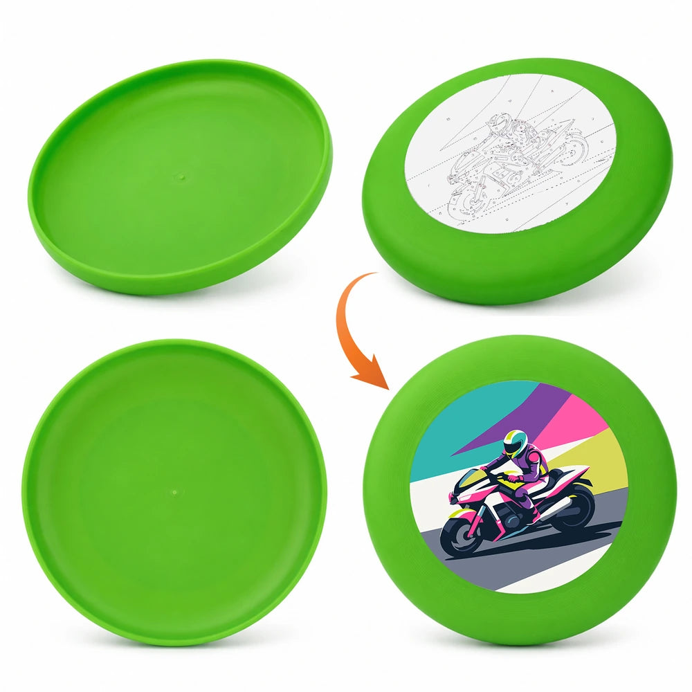 
Paint by Numbers - Frisbee | Motorbike Racer