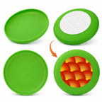 Paint by Numbers - Frisbee | Orange Scale Pattern
