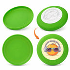Paint by Numbers - Frisbee | Orange with Headphones