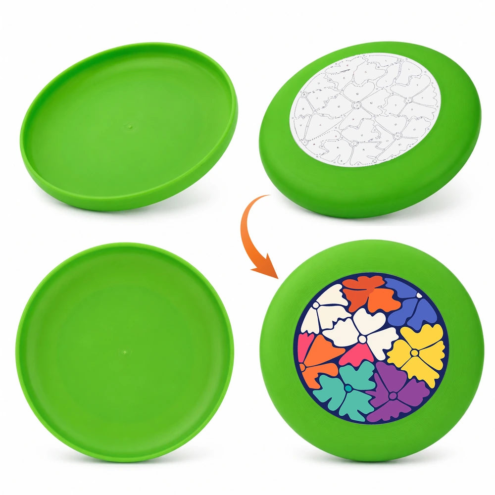 Paint by Numbers - Frisbee | Petal Collage