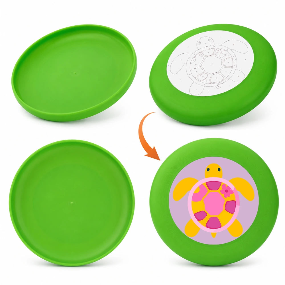 Paint by Numbers - Frisbee | Pink Turtle