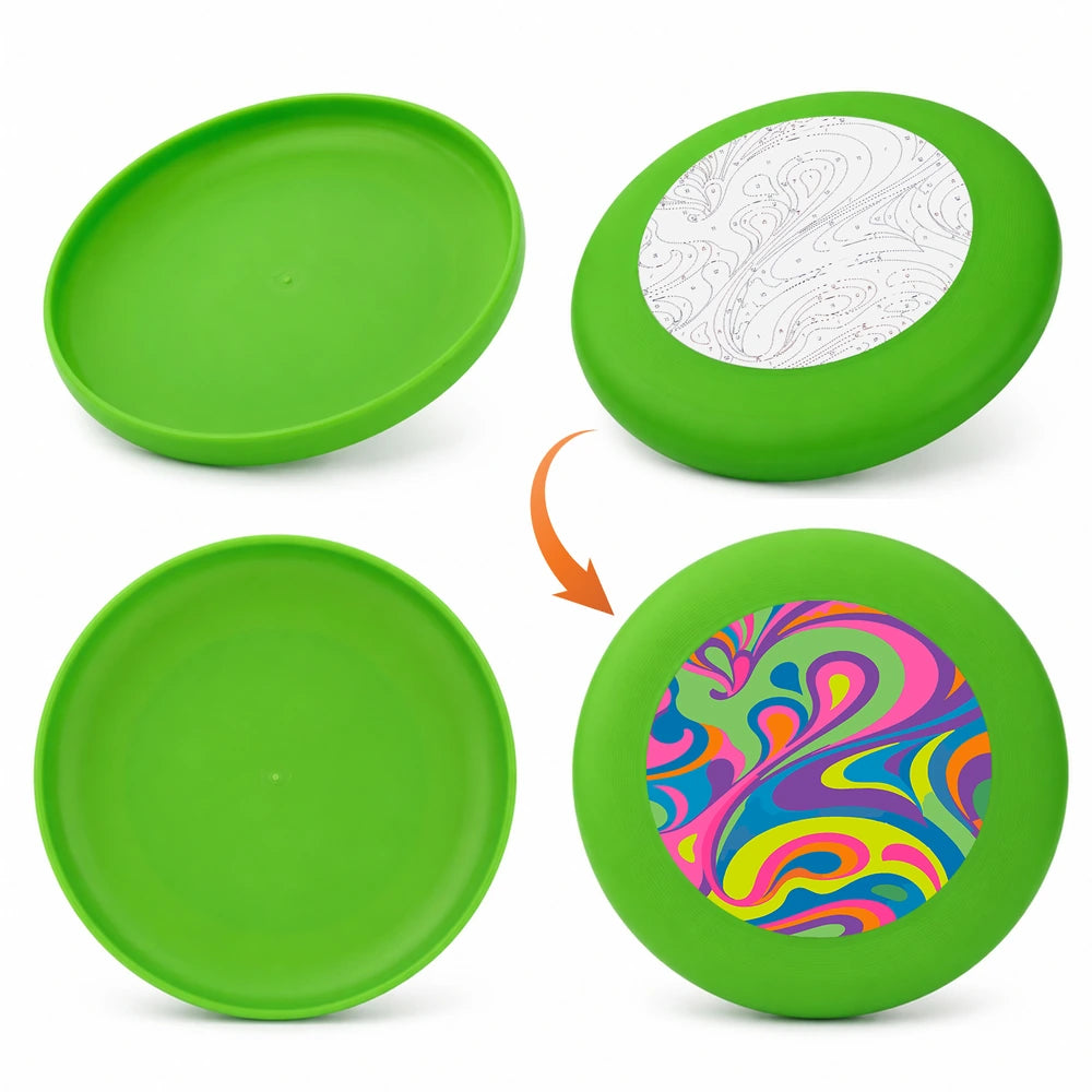 Paint by Numbers - Frisbee | Psychedelic Swirl