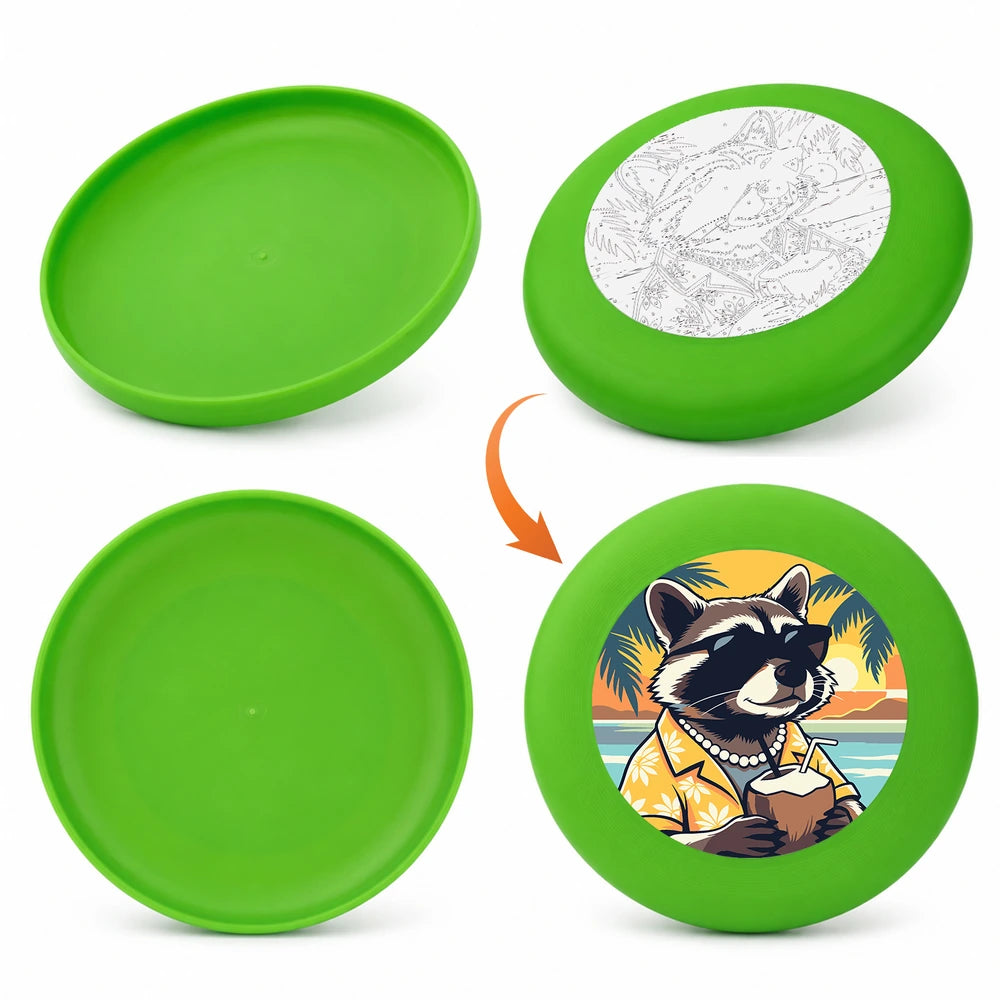 
Paint by Numbers - Frisbee | Raccoon on Holiday