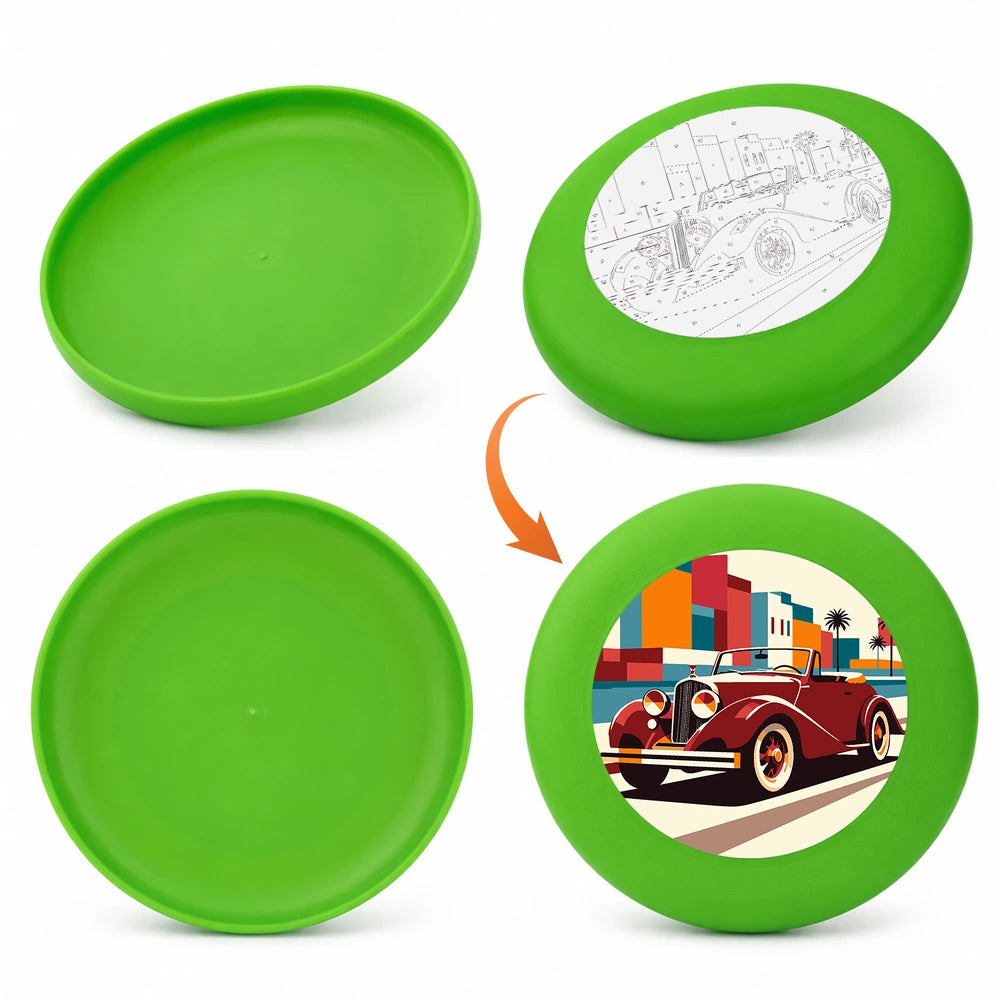 
Paint by Numbers - Frisbee | Red Vintage Car