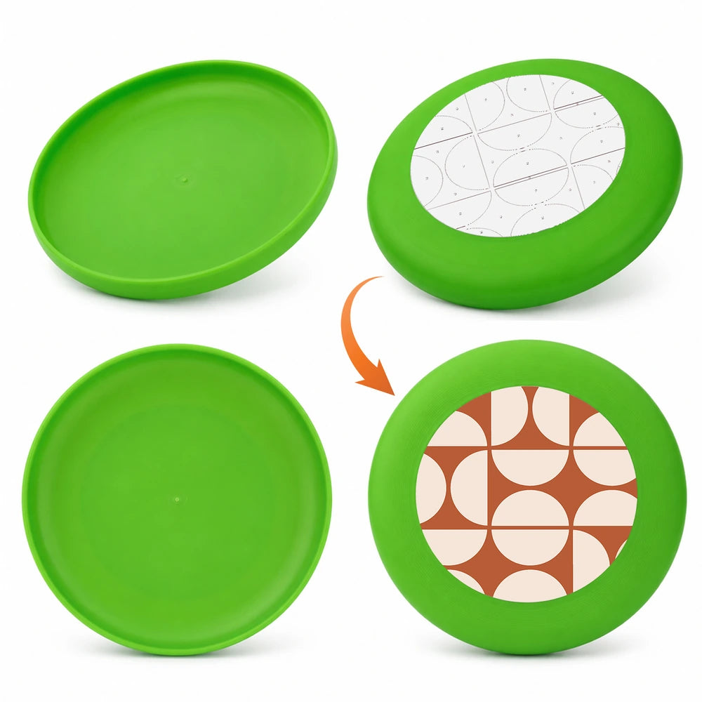 
Paint by Numbers - Frisbee | Retro Arch Pattern