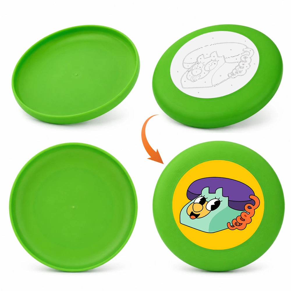 Paint by Numbers - Frisbee | Retro Phone in Green