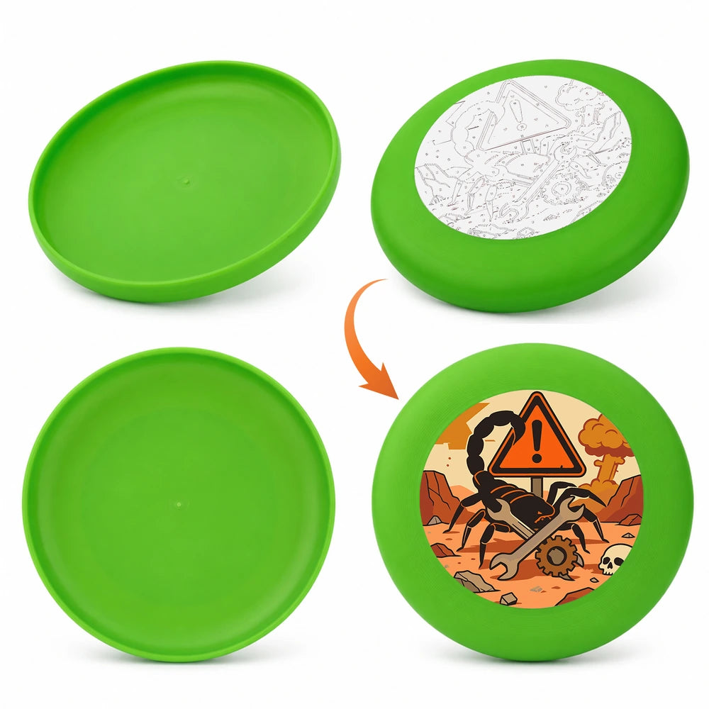 
Paint by Numbers - Frisbee | Scorpion Warning Sign