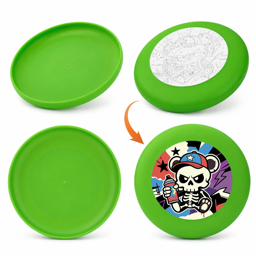 
Paint by Numbers - Frisbee | Skater Skeleton