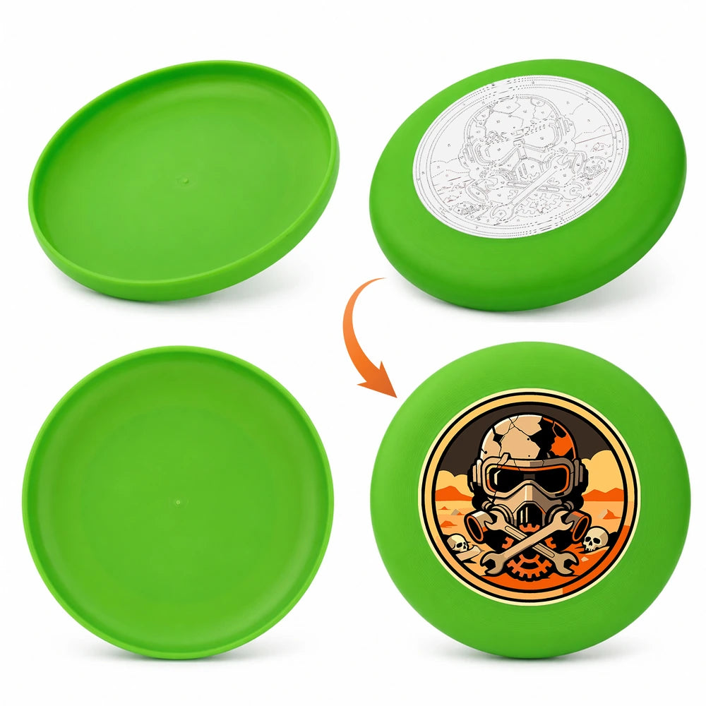Paint by Numbers - Frisbee | Skull Pilot Crest