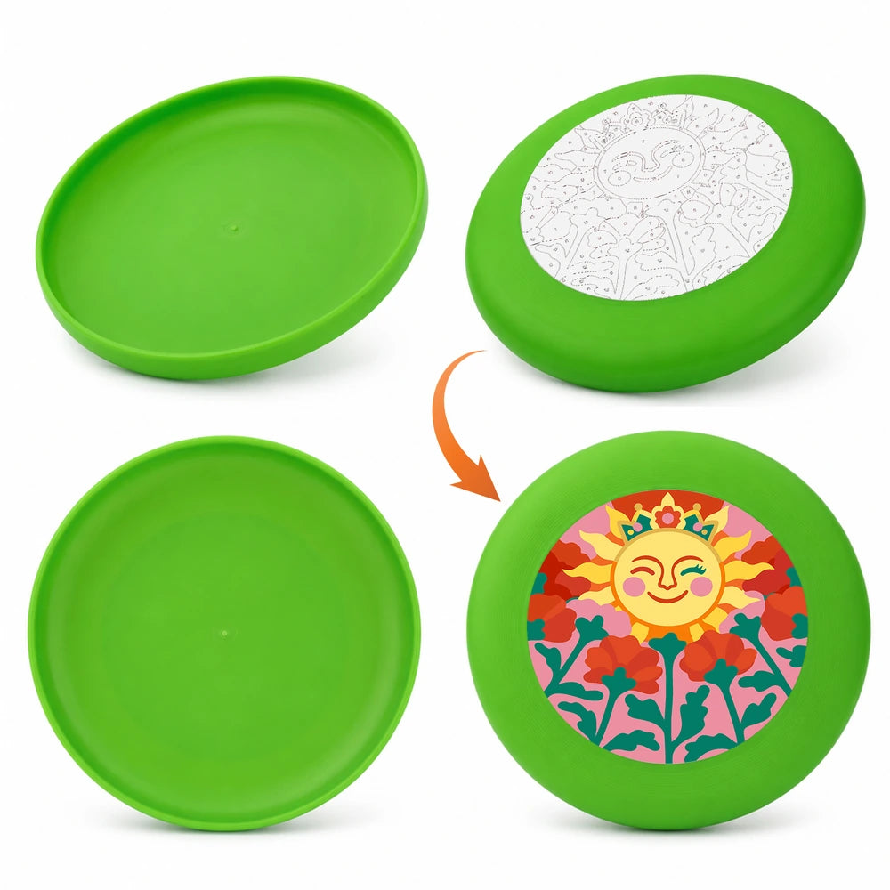 Paint by Numbers - Frisbee | Smiling Sun in Flowers