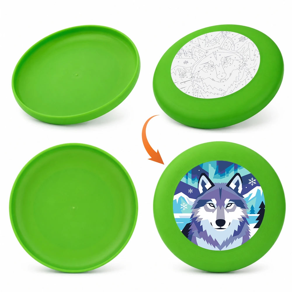 Paint by Numbers - Frisbee | Snow Wolf