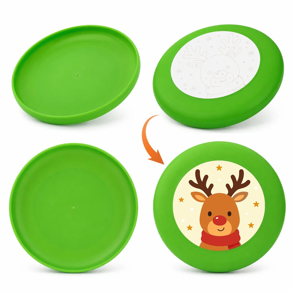 Paint by Numbers - Frisbee | Starry Reindeer Face