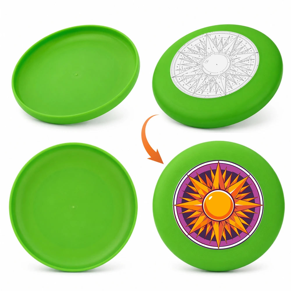 Paint by Numbers - Frisbee | Sun Mandala