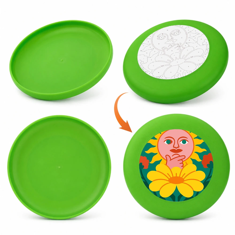 Paint by Numbers - Frisbee | Sun and Moon in Bloom