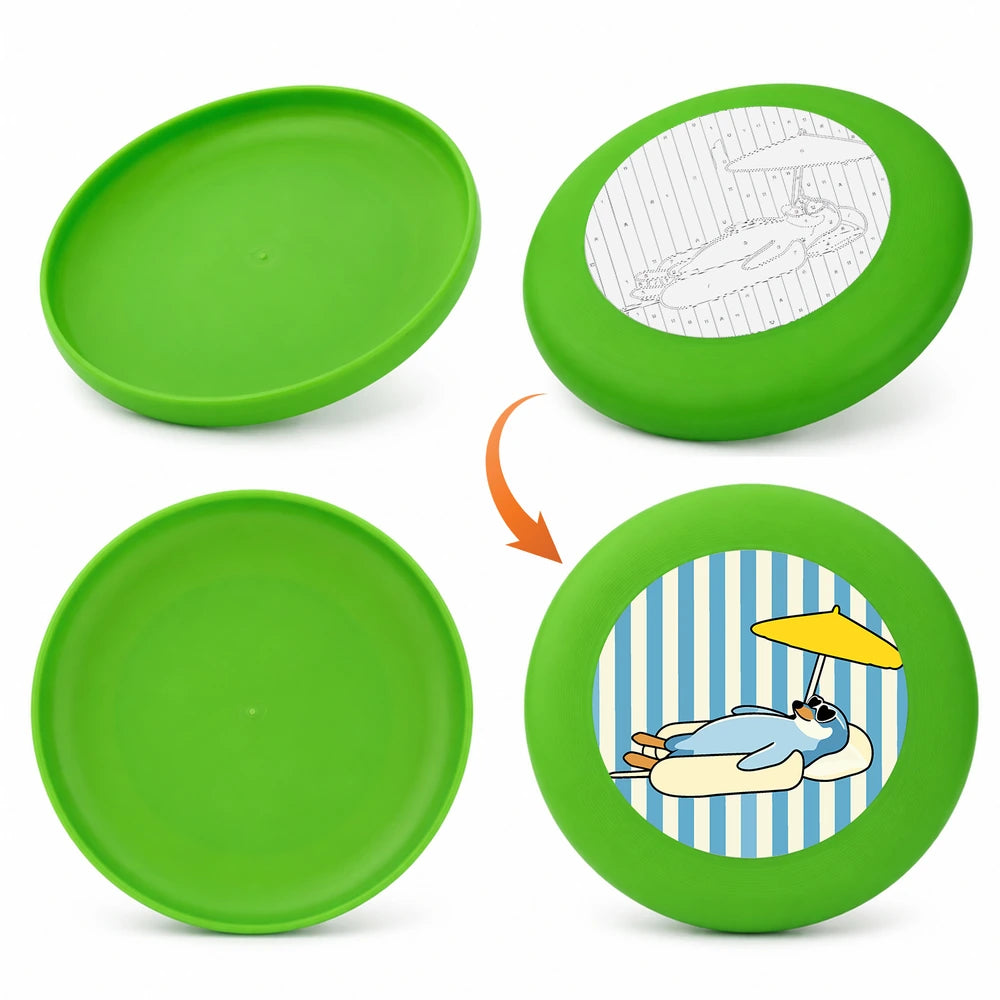 
Paint by Numbers - Frisbee | Sunbathing Seal
