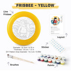 Paint by Numbers - Frisbee | Surfing Penguin