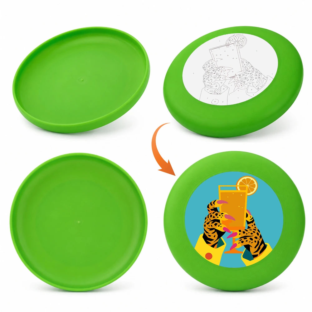 
Paint by Numbers - Frisbee | Tiger with a Cocktail