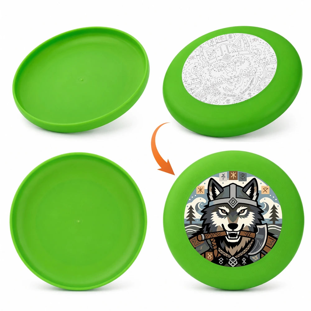 Paint by Numbers - Frisbee | Viking Wolf