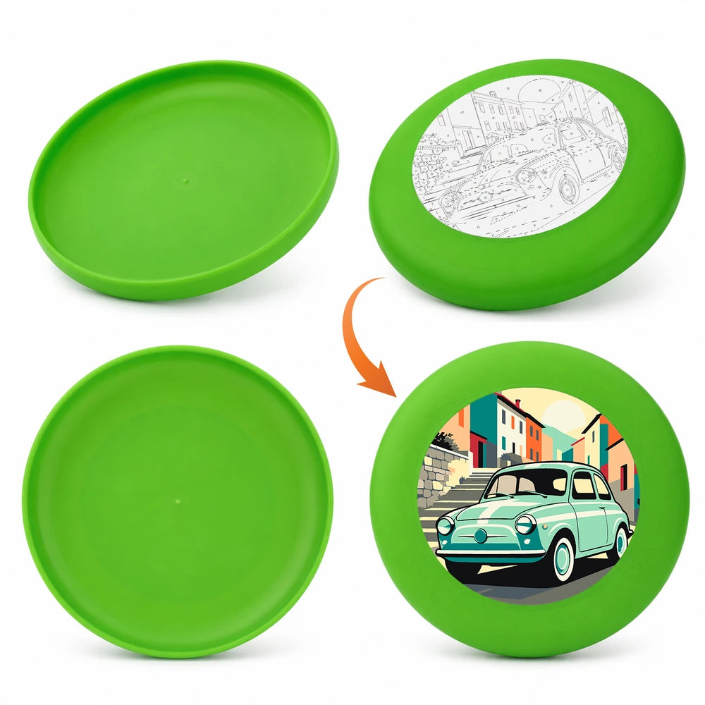 
Paint by Numbers - Frisbee | Vintage Car in the Village