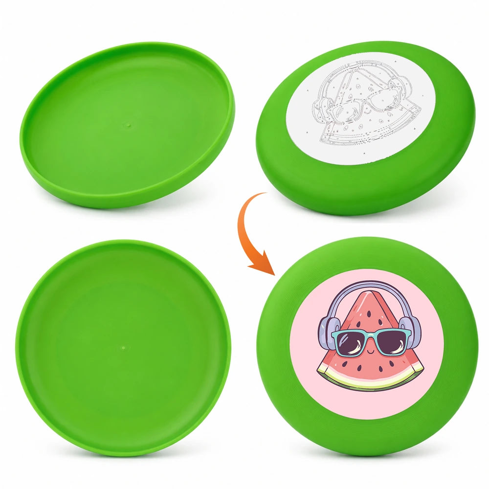 
Paint by Numbers - Frisbee | Watermelon with Headphones