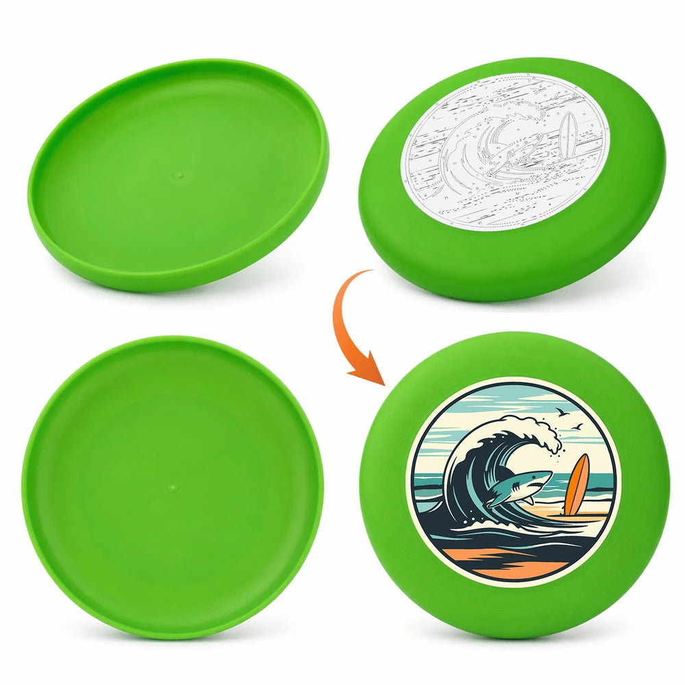 
Paint by Numbers - Frisbee | Wave and Surfboard