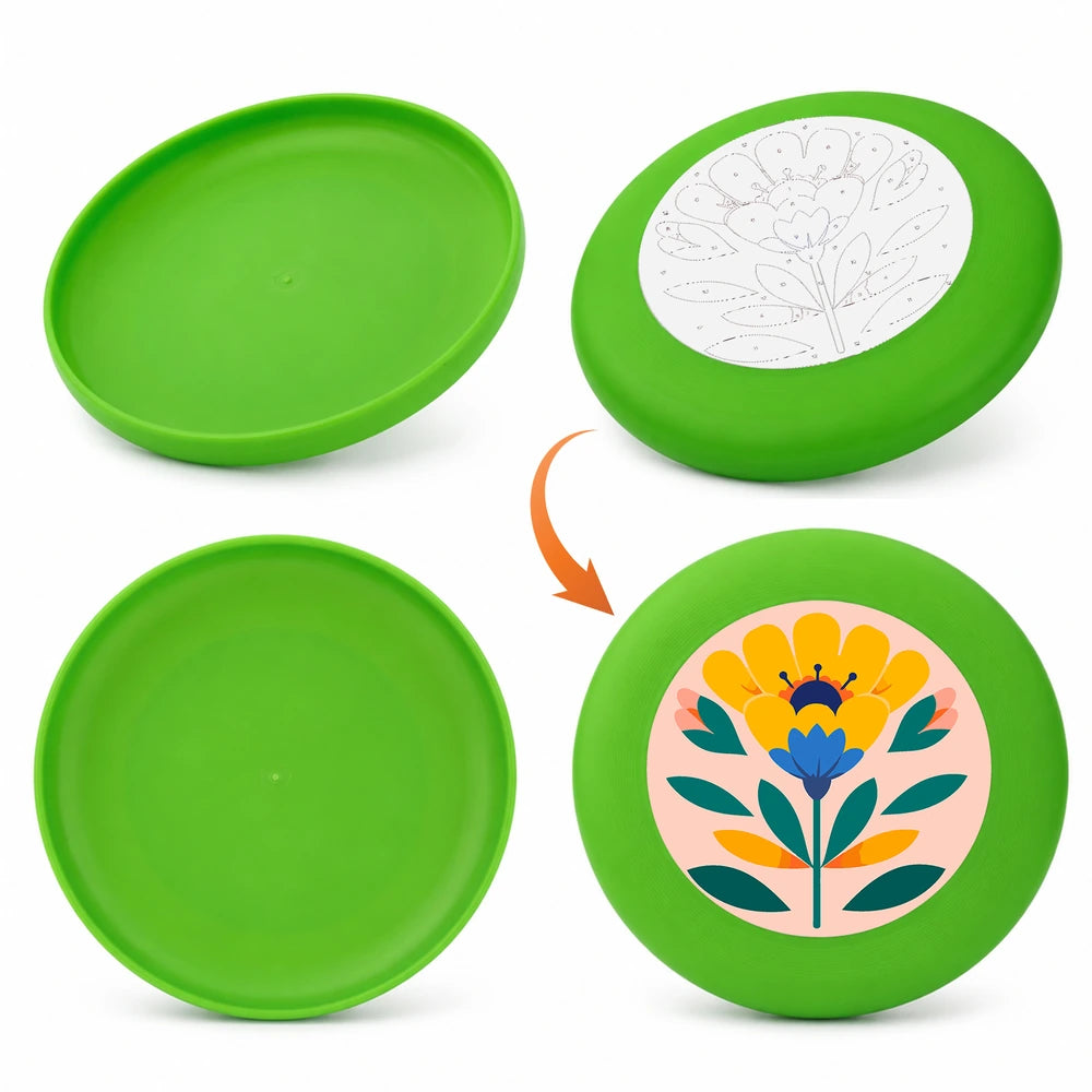 Paint by Numbers - Frisbee | Yellow Folk Flower
