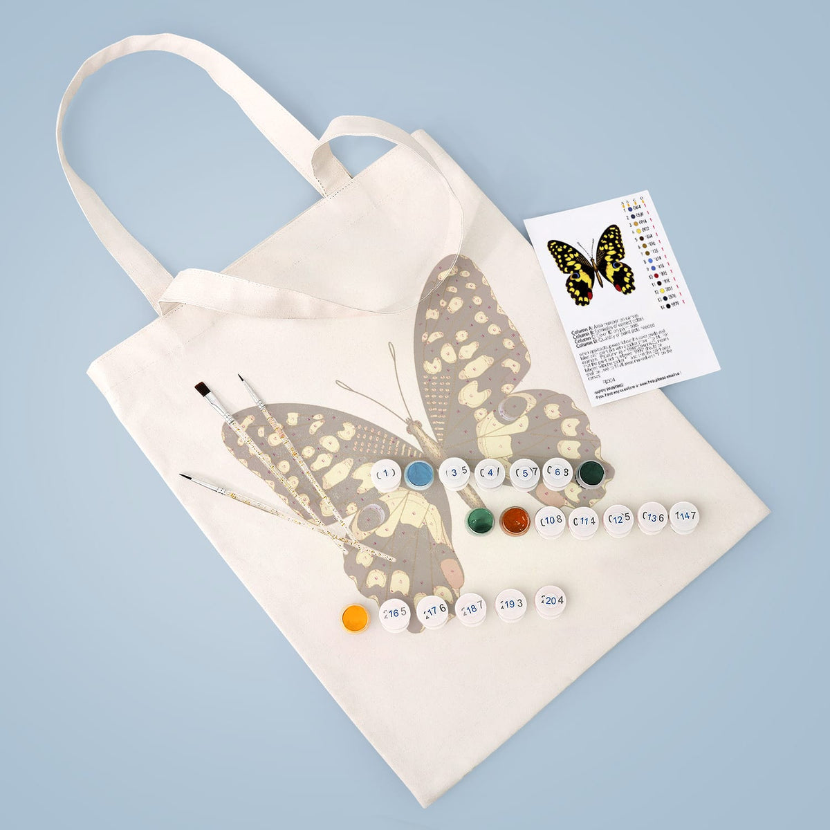 
Paint by Numbers – DIY Totebag | Monarch Noir
