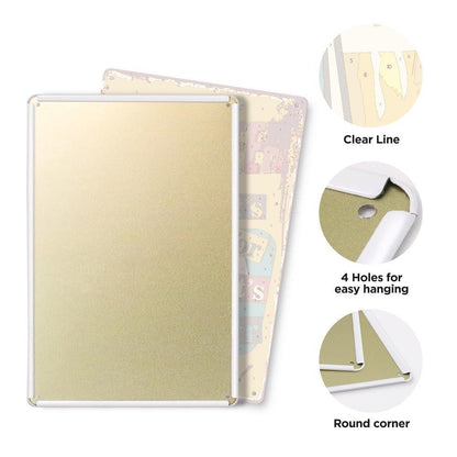 Paint by Numbers – Vintage Metal Bar Art | Cold Beer for Dinner