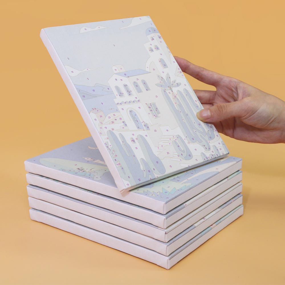 Paint by Numbers – 6 Mini Paintings | World Architecture Set