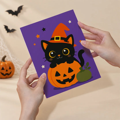 Paint by Numbers – 6 Mini Paintings | Chibi Halloween Costumes Set