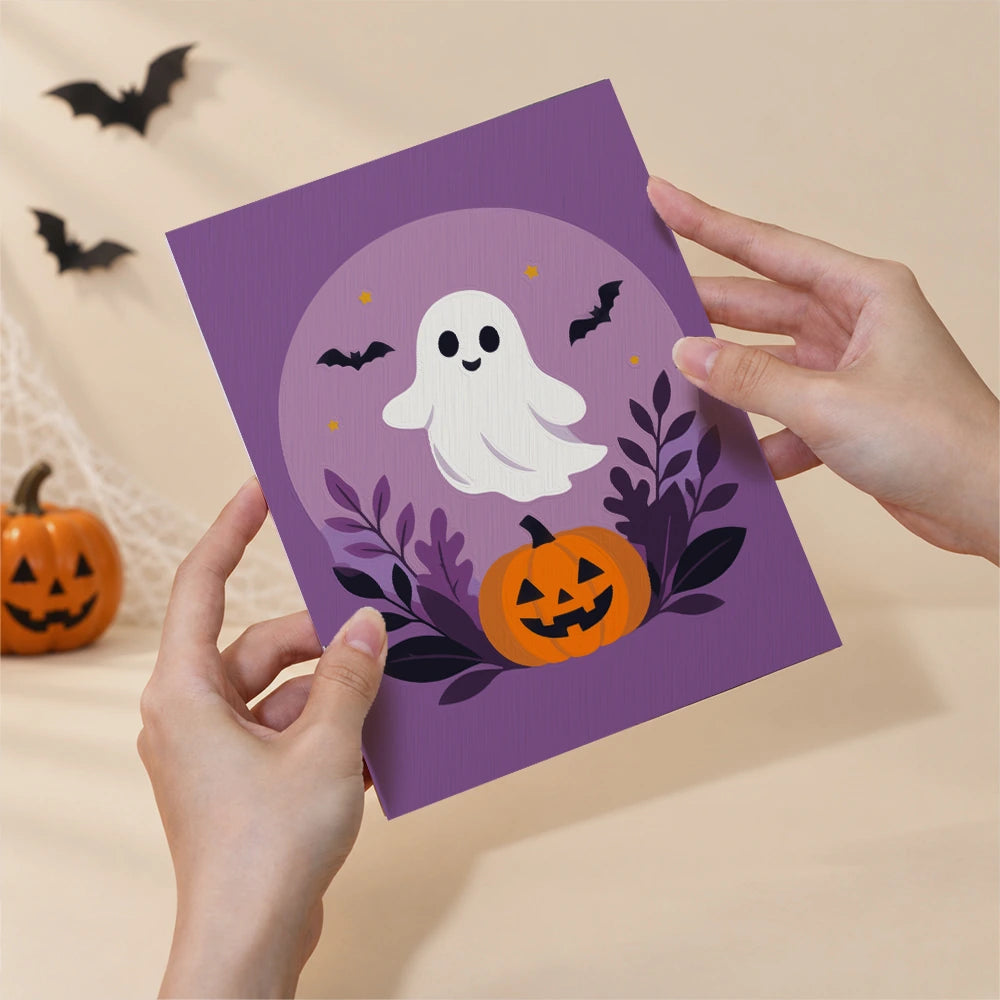 Paint by Numbers – 6 Mini Paintings | Lavender Moon Halloween Set