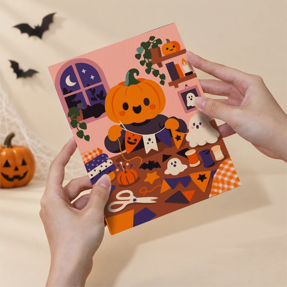 Paint by Numbers – 6 Mini Paintings | Monsters in the Kitchen Set