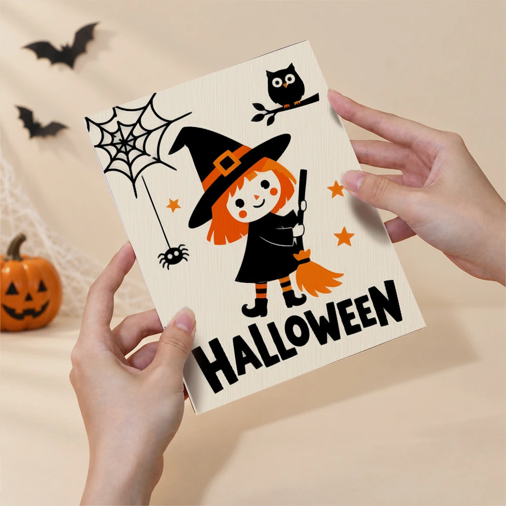 Paint by Numbers – 6 Mini Paintings | Trick or Treat Party Posters Set