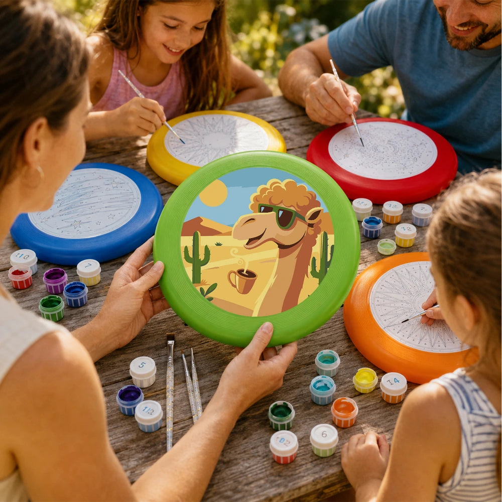 
Paint by Numbers - Frisbee | Camel with a Coffee