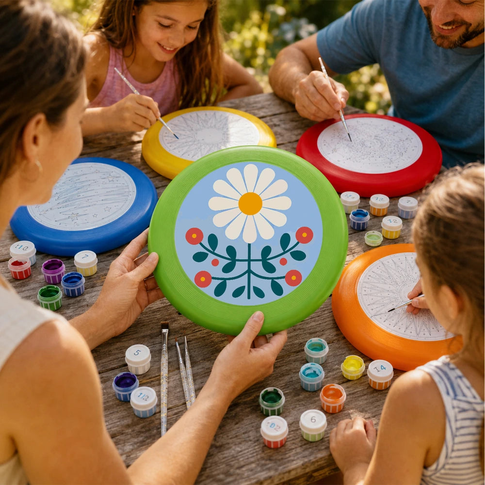 
Paint by Numbers - Frisbee | Folk Daisy