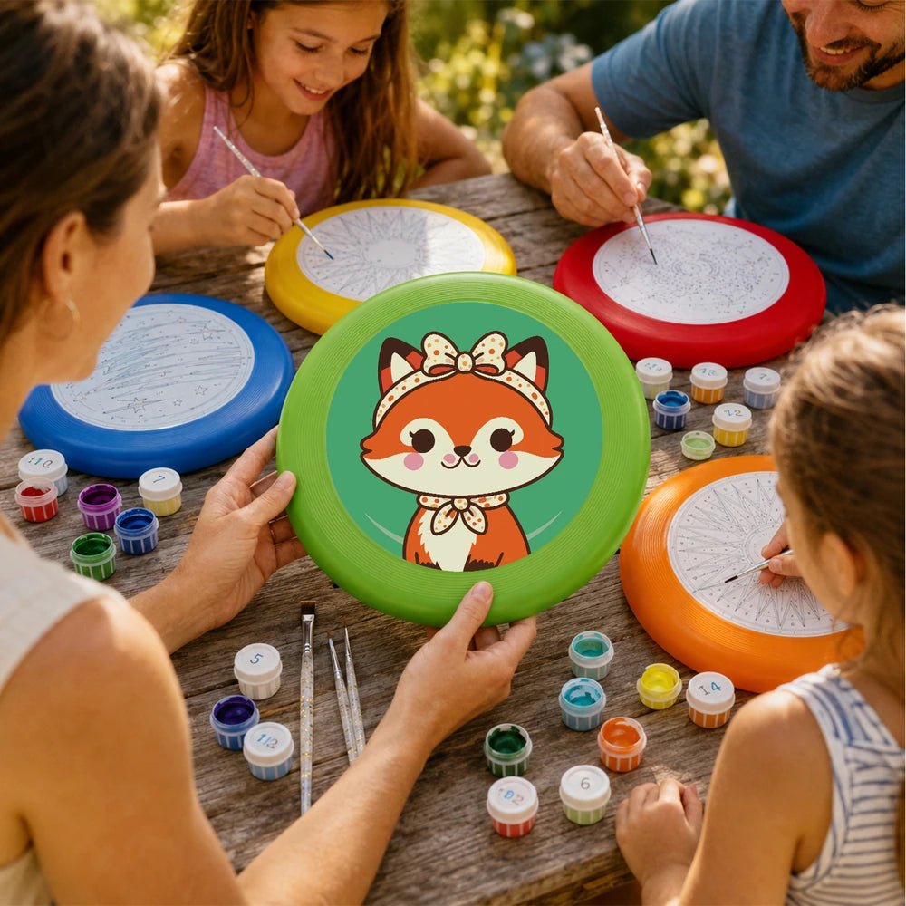 Paint by Numbers - Frisbee | Fox with a Bow